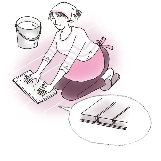 傷やへこみが気になる場合のイメージ
